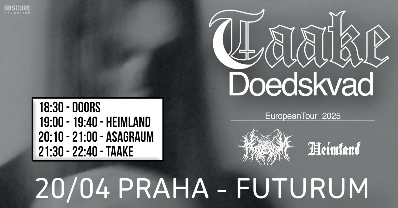 TAAKE, ASAGRAUM, HEIMLAND - Praha