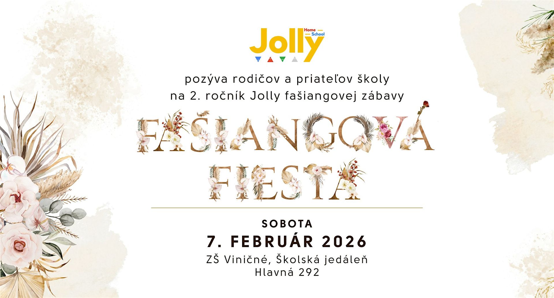 Jolly Fašiangová fiesta 7. 2. 2026