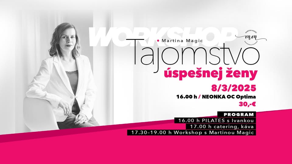 Workshop: Tajomstvo úspešnej ženy