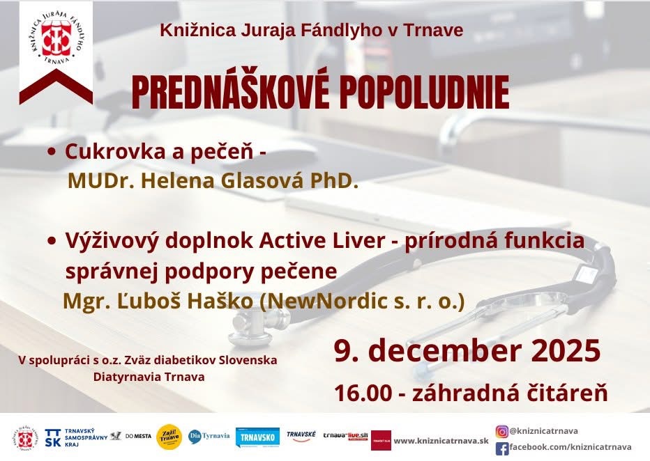 Prednáškové popoludnie 09/12/25