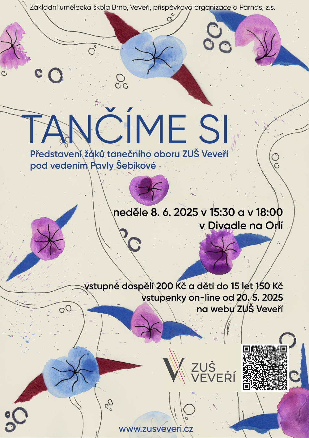 Tančíme si - scénický a kreativní tanec v Divadle na Orlí