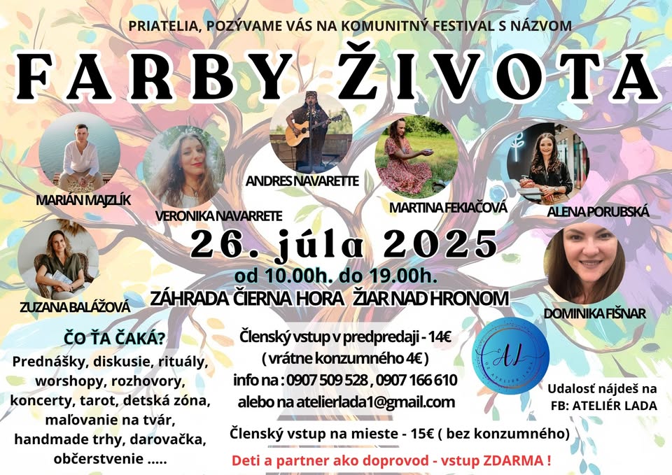 Farby života ❤️
komunitný festival