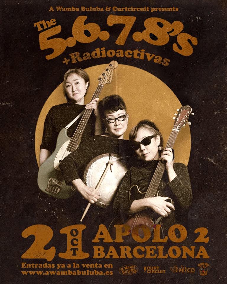 The 5.6.7.8's en Barcelona