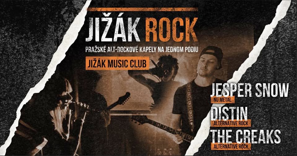 JIŽÁK ROCK: Jesper Snow // Distin // The Creaks
