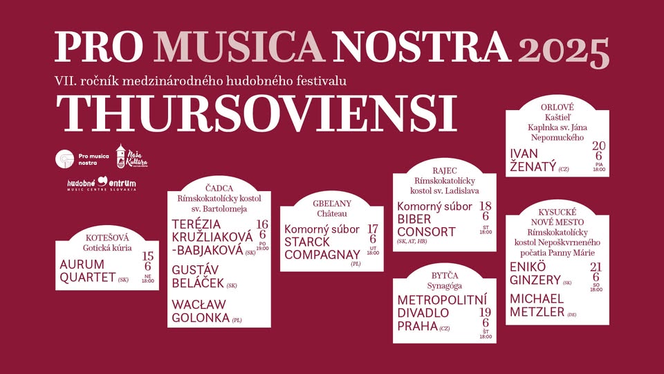 PRO MUSICA NOSTRA THURSOVIENSI 2025