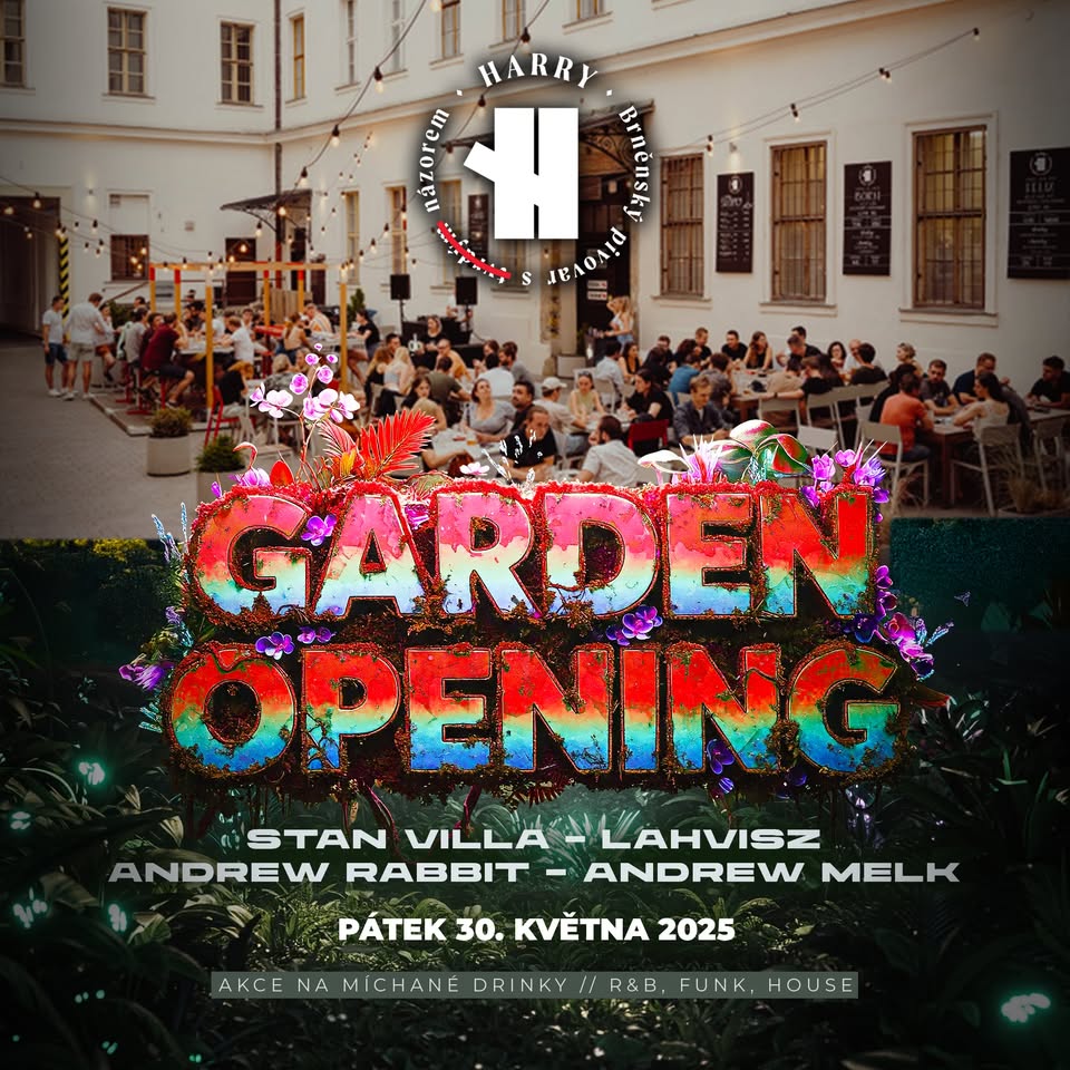GARDEN OPENING Změna termínu‼️
