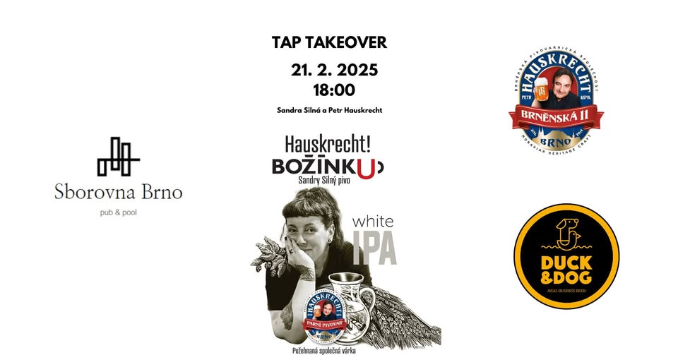 Tap Takeover ve Sborovně