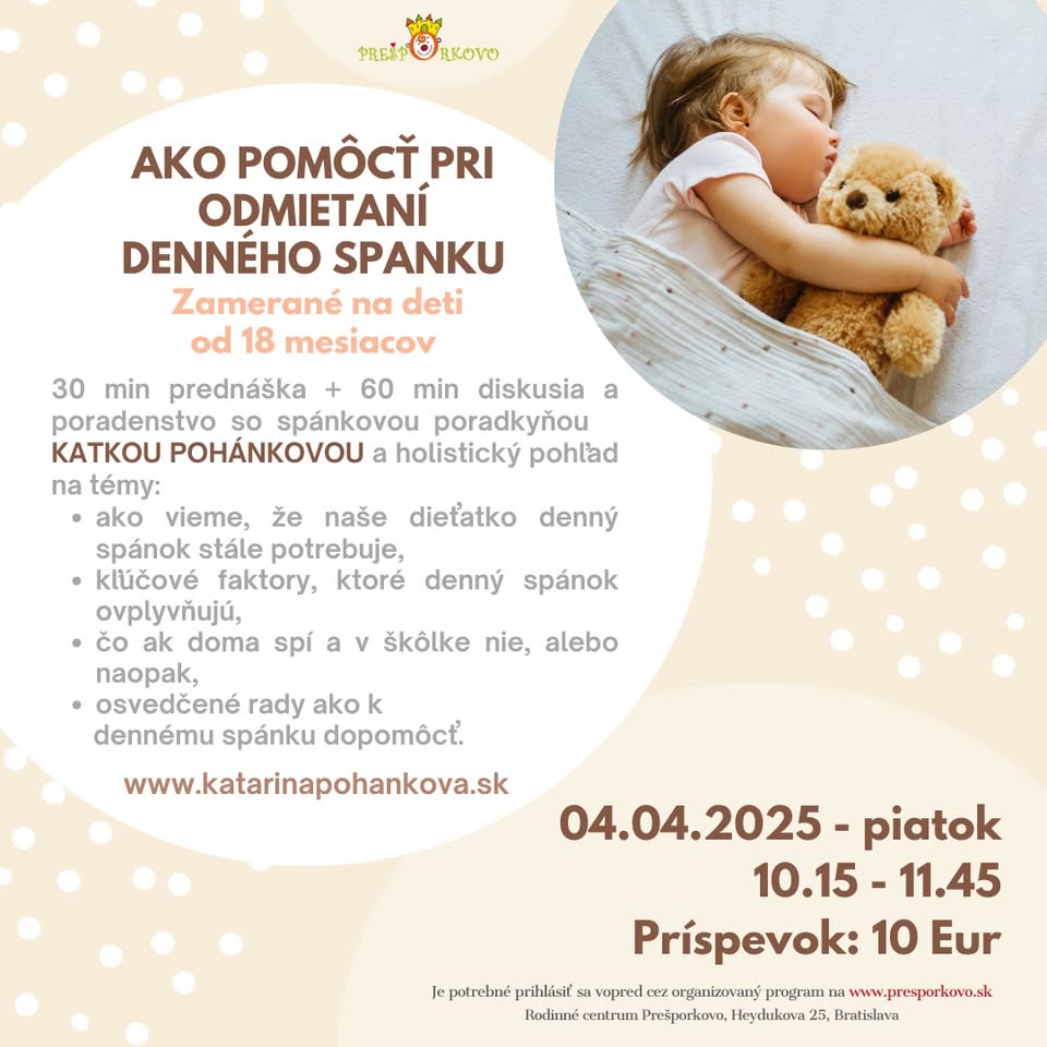 AKO POMÔCŤ PRI ODMIETANÍ DENNÉHO SPÁNKU