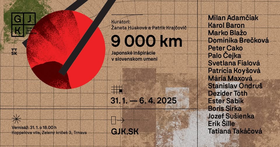 9000 km: Japonské inšpirácie v slovenskom umení