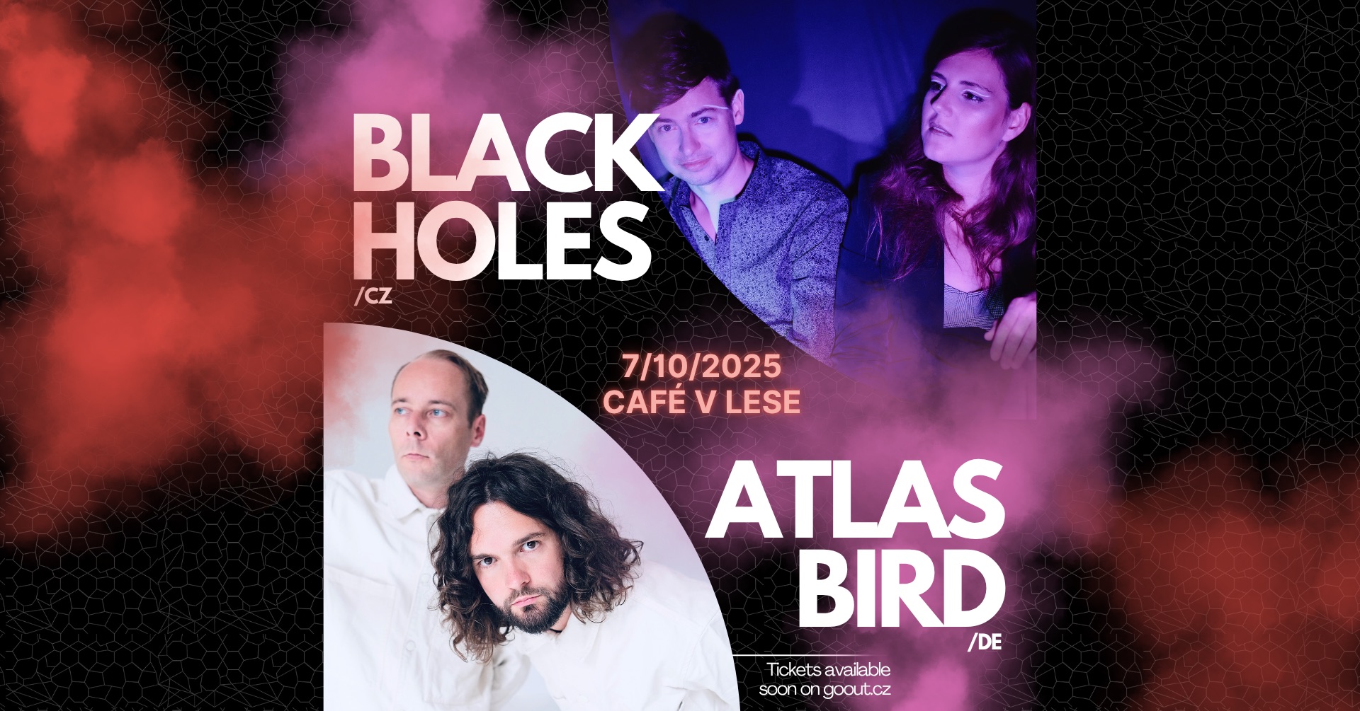 Black Holes + Atlas Bird v Café V lese