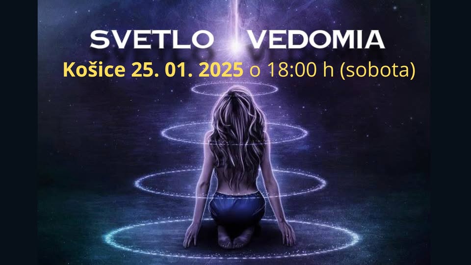 Svetlo vedomia a terapeutický dych Košice 25. 01. 2025 o 18:00 h (2-hodinový transformačný proces)