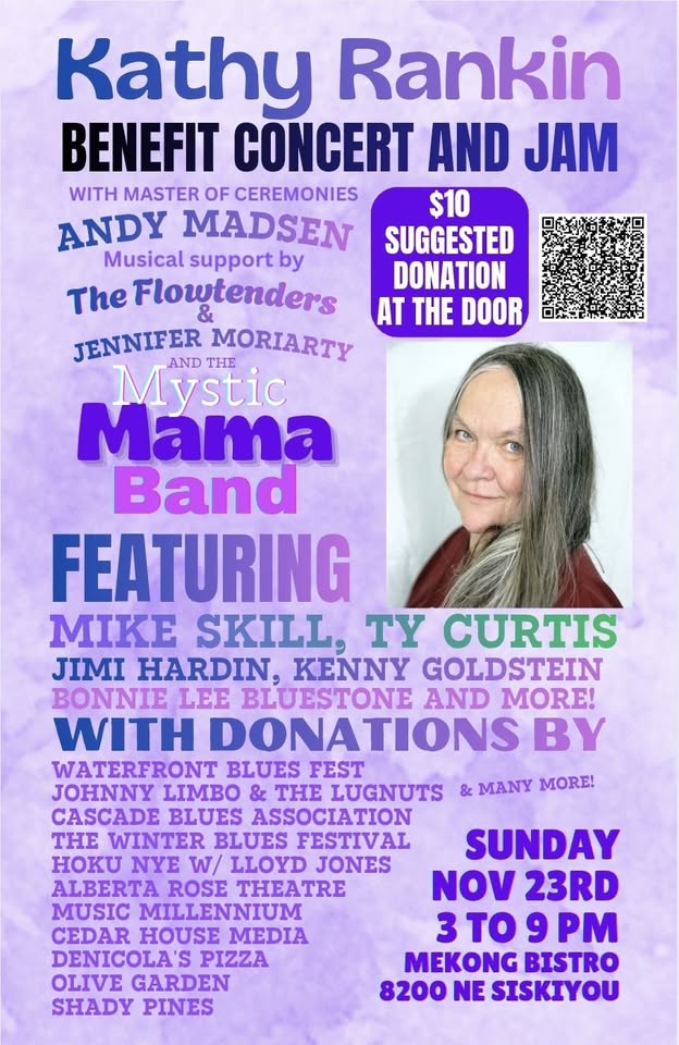 Benefit Concert and Jam for Kathy Rankin at Mekong Bistro