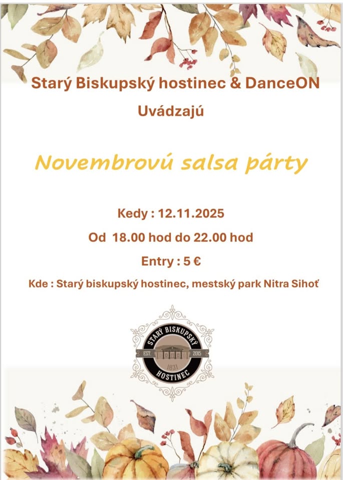 Novembrová salsa party
