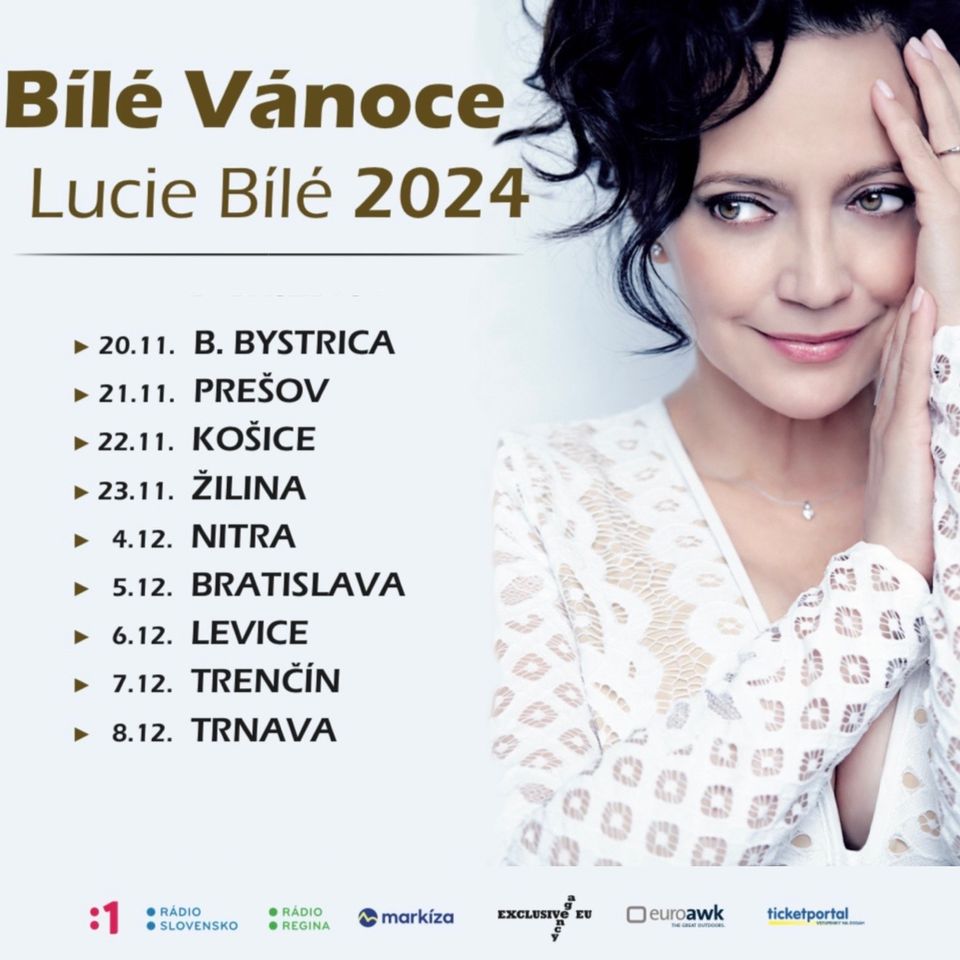 NITRA - Bílé Vánoce Lucie Bílé 2024