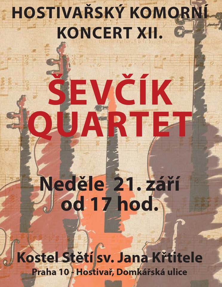 Hostivařský komorní koncert XII. - Ševčík Quartet