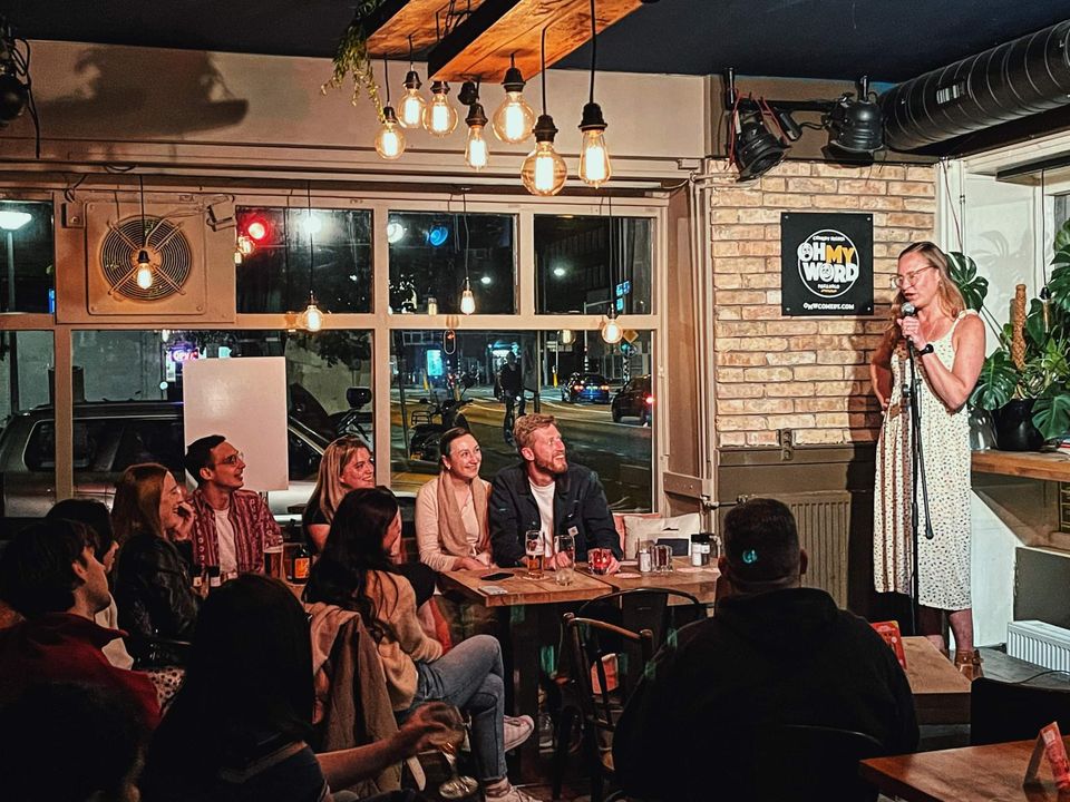 Oh My Word, an English Standup Comedy Night at Bij Barba