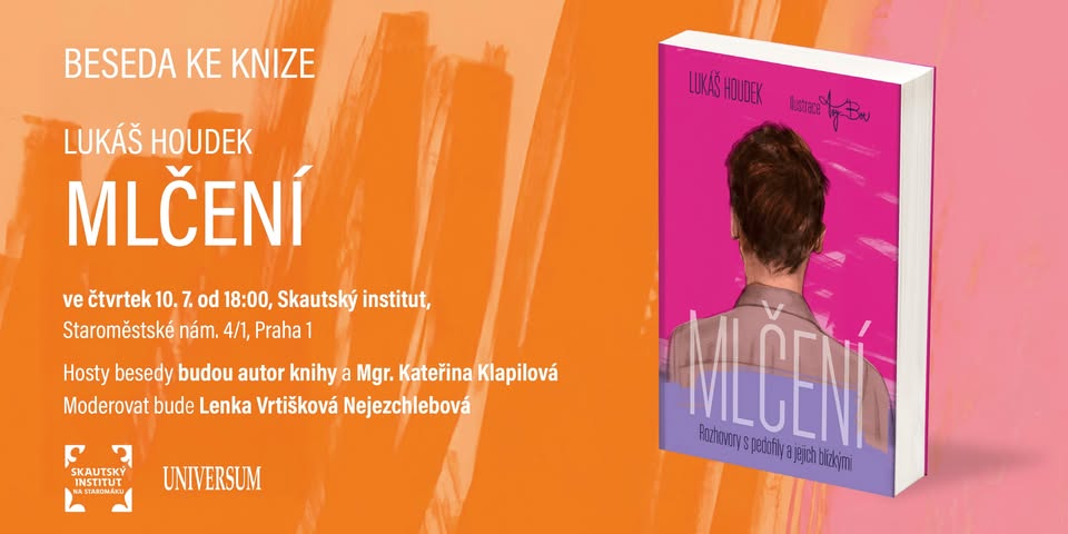 Beseda ke knize Mlčení Lukáše Houdka