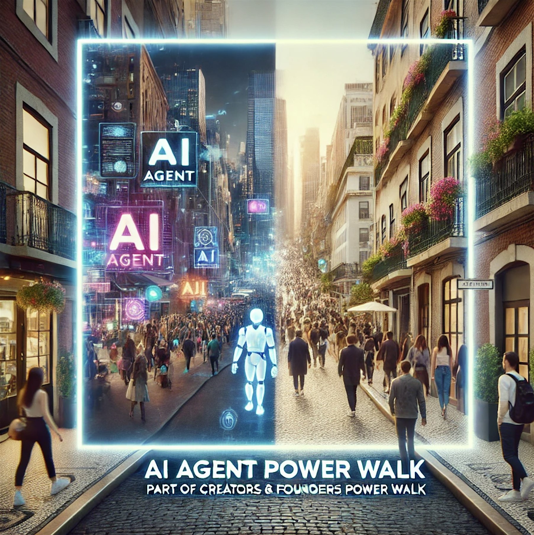 AI Agent Power Walk / part of Creators and Founders Power Walk