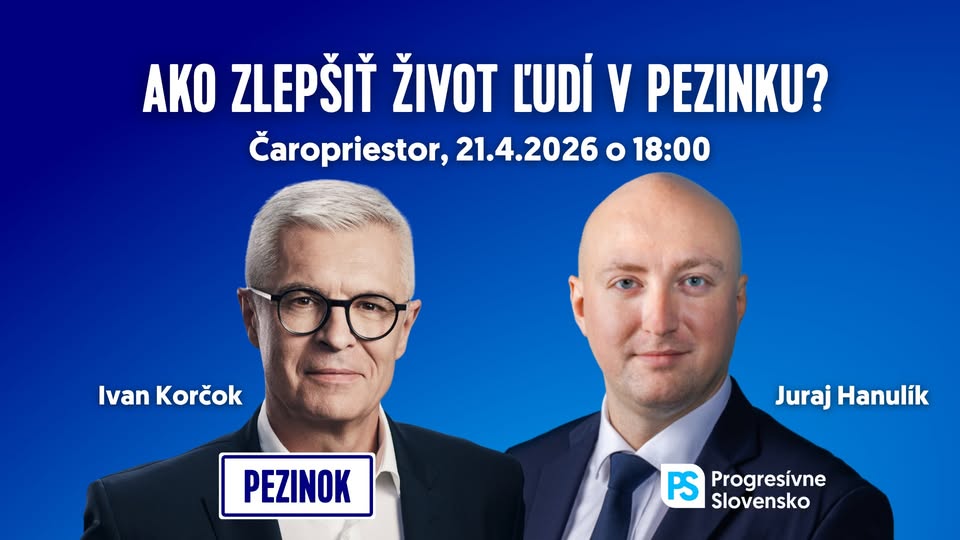 🎤 Ako zlepšiť život ľudí v Pezinku? 🇸🇰