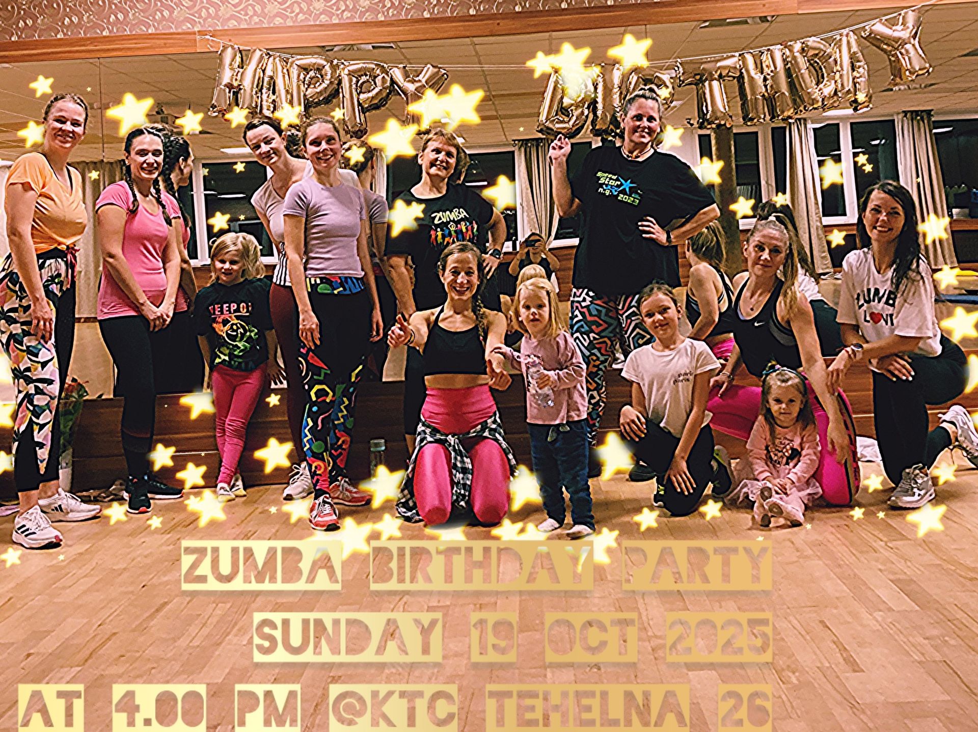 Zumba Birthday party 2025