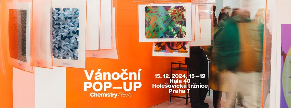 Vánoční pop-up Chemistry Prints