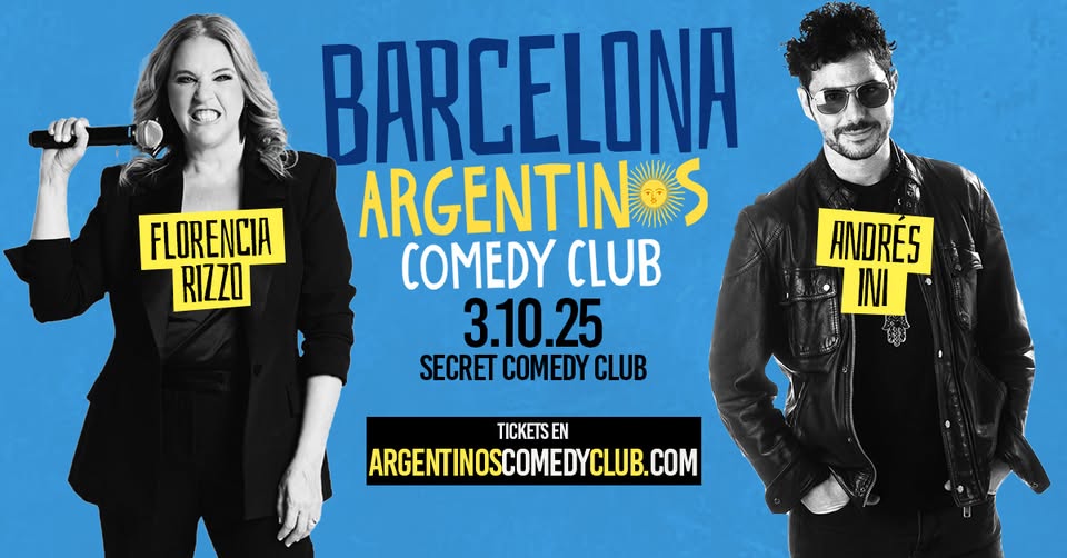 Argentinos Comedy Club en Barcelona - Viernes 3 de octubre