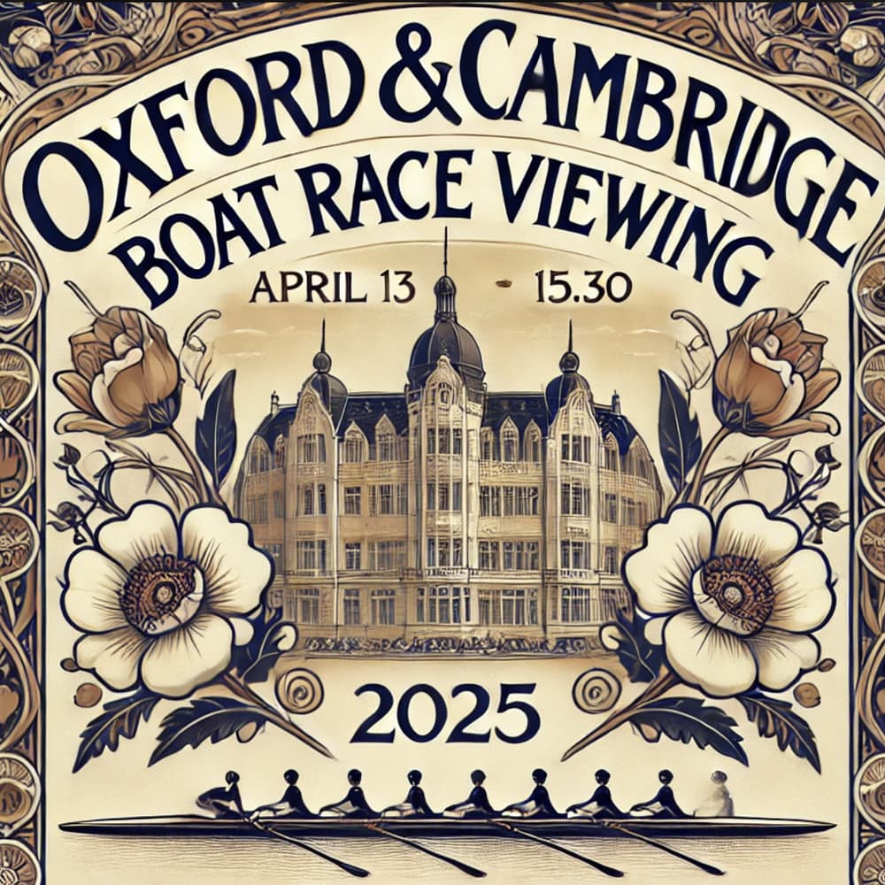 2025 Oxford and Cambridge Boat Race Viewing