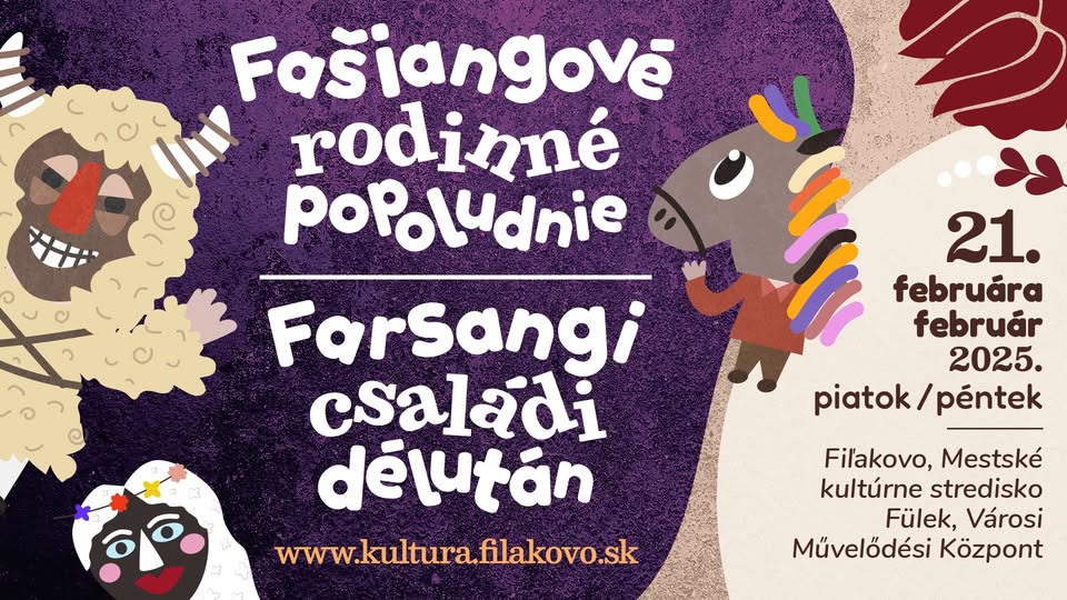 Fašiangové rodinné popoludnie - Farsangi családi délután