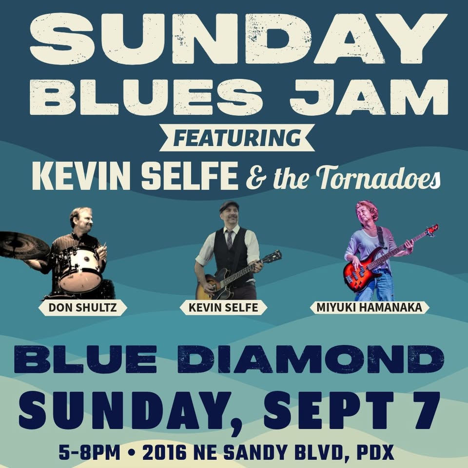 Kevin Selfe Sunday Blues Jam