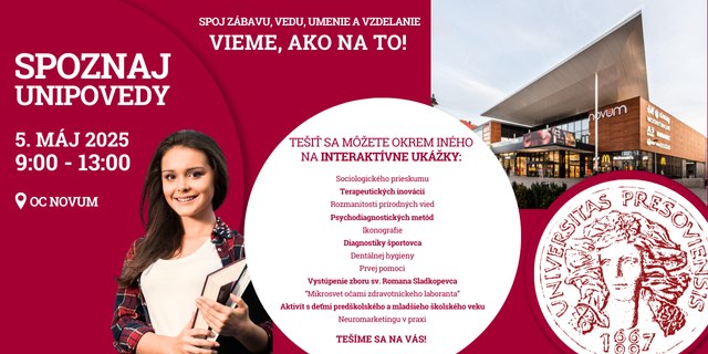 SPOZNAJ UNIPOVEDY 2025
