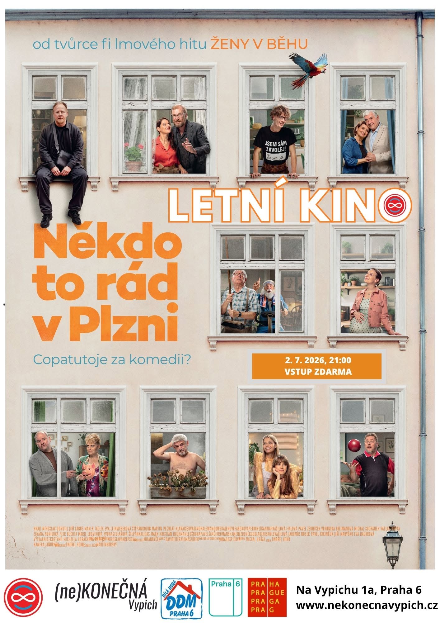 Letní kino - Někdo to rád v Plzni