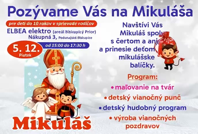 Mikuláš v Podunajských Biskupiciach
