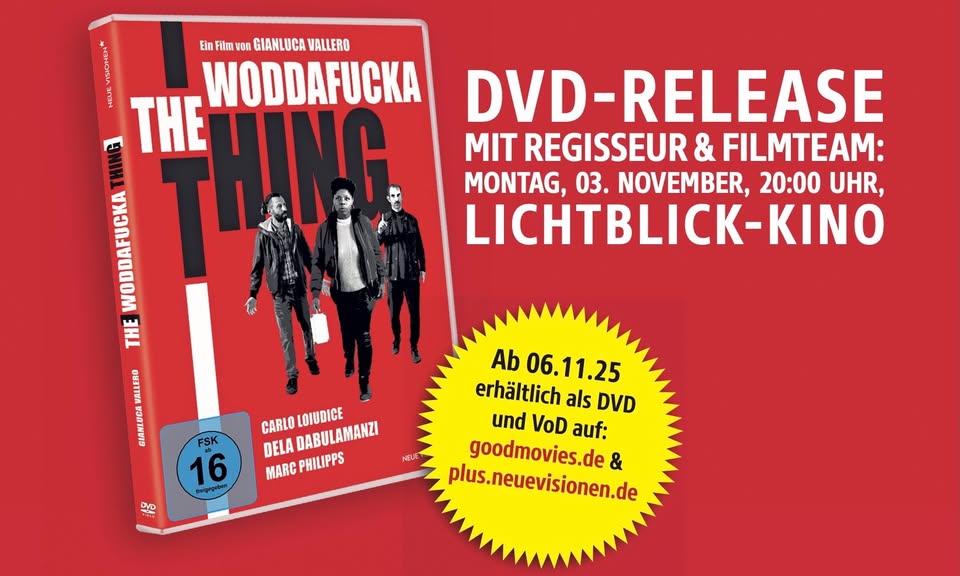 DVD-Release: The Woddafucka Thing - mit Regiesseur & Team