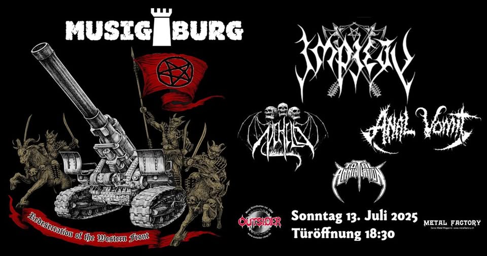 Impiety - Redesecration of Western Front Tour
