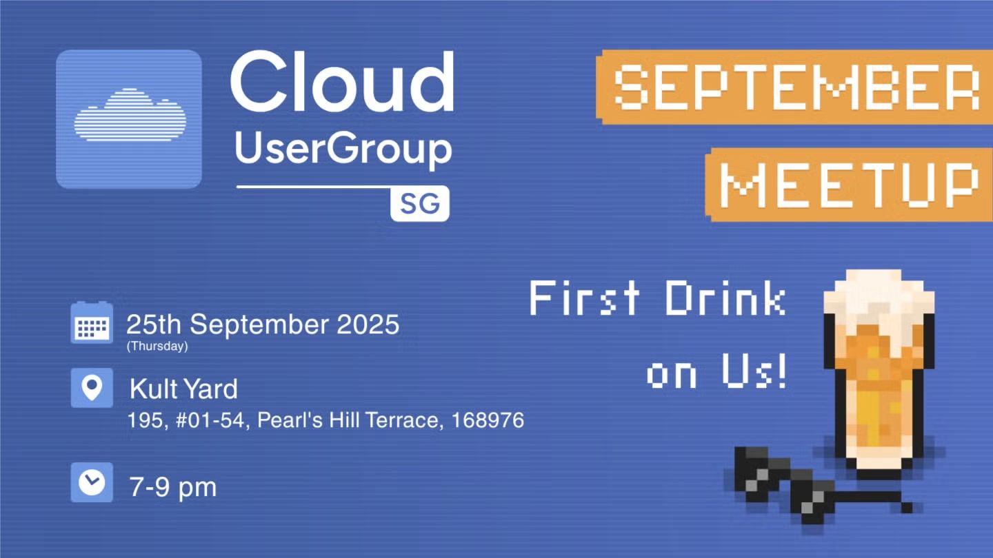 Cloud User Group - September Meetup