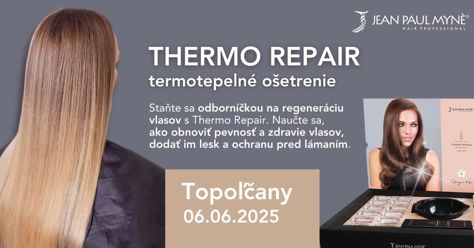 Školenie Thermo Repair pre kaderníčky a kaderníkov