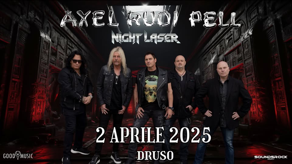 AXEL RUDI PELL ✦ in concerto al Druso di Bergamo