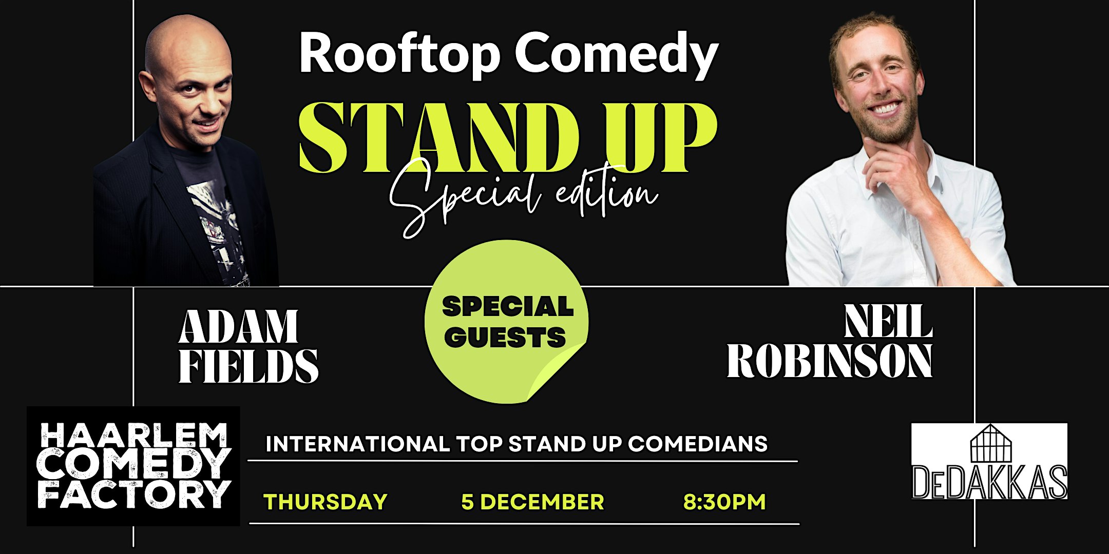 Haarlem Rooftop Comedy | Special Edition