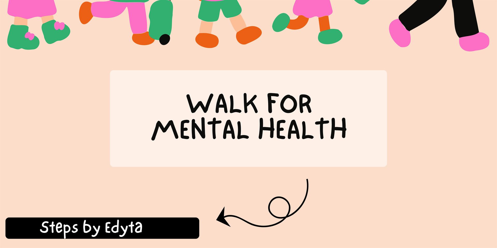 Walk for mental health – connect (or not) & recharge