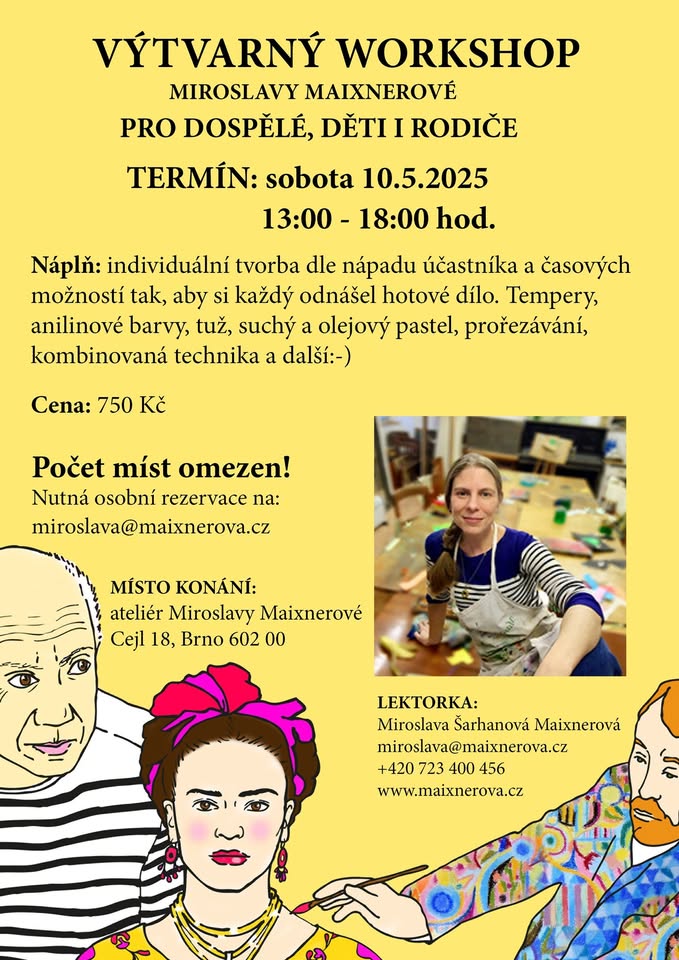 VÝTVARNÝ WORKSHOP