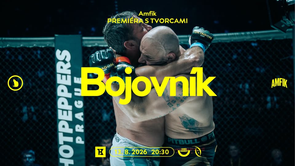 Premiéra filmu BOJOVNÍK s tvorcami v Amfiku