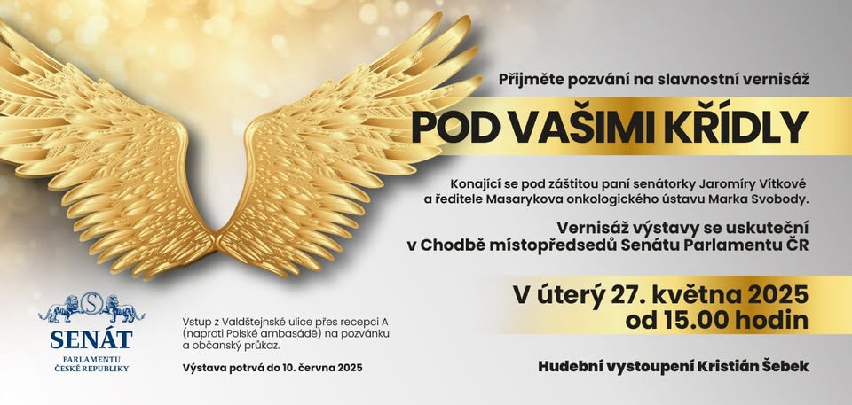 Vernisáž Pod vašimi křídly Praha