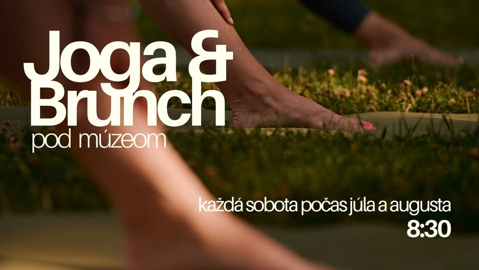 Letný JOGA&BRUNCH pod múzeom