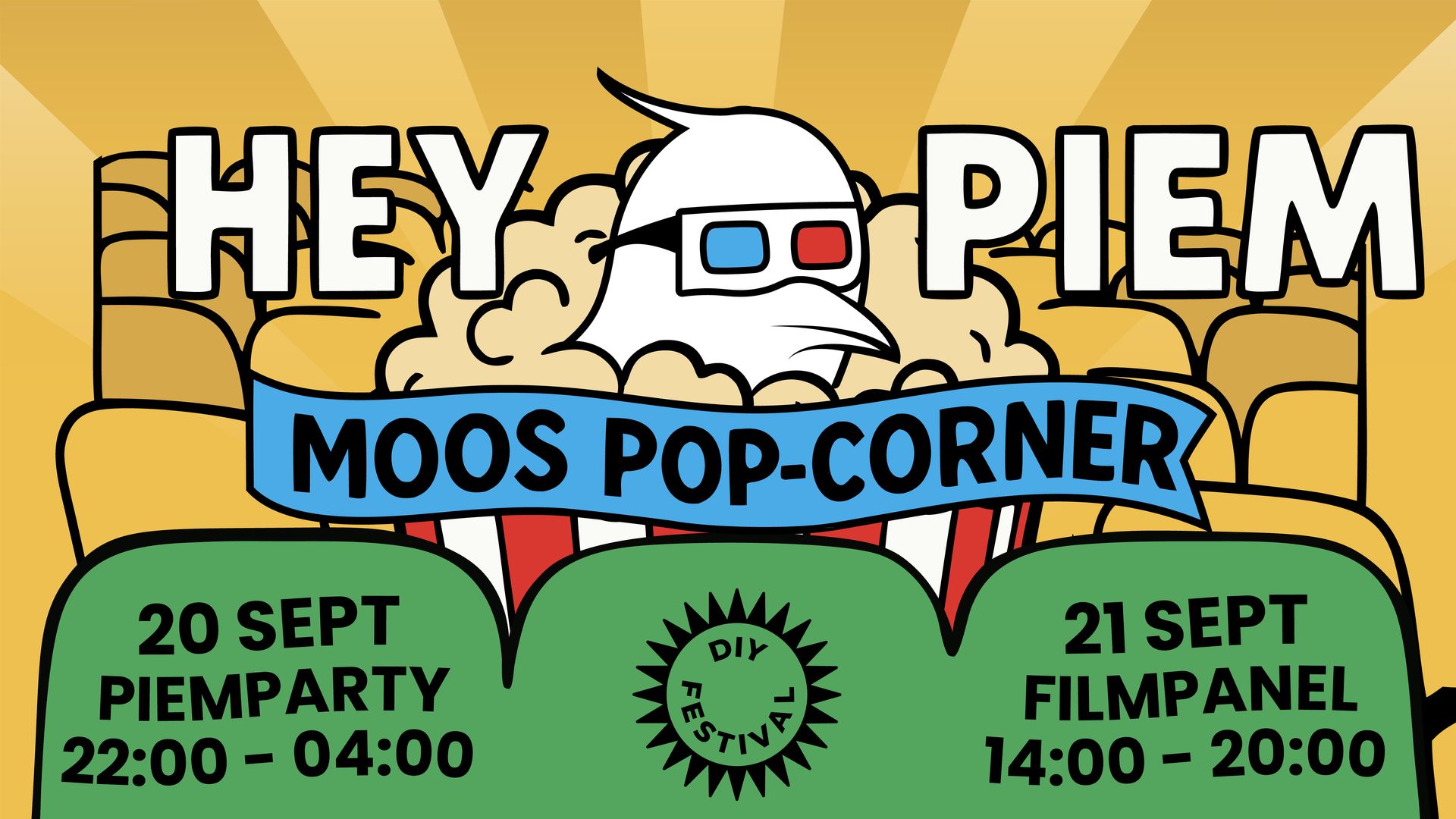 Hey Piem Party & Moos Pop-Corner