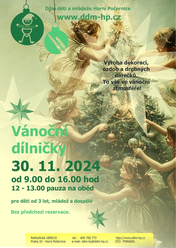 Vánoční dílničky v DDM