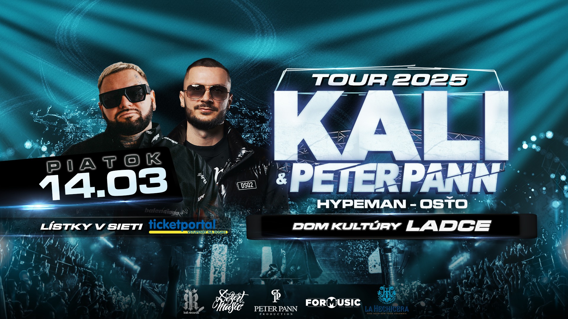KALI A PETER PANN TOUR 2025 - Dom Kultúry Ladce
