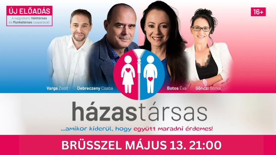 👩‍❤️‍👨 Házastársas Brüsszelben (16+)