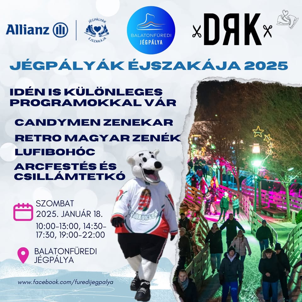 Jégpályák Éjszakája Balatonfüreden