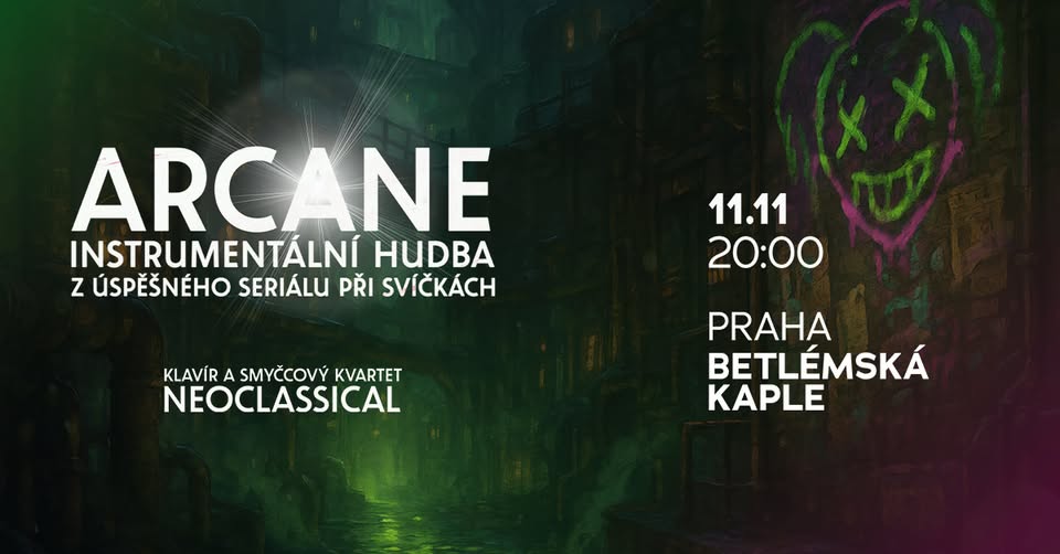 ARCANE: INSTRUMENTÁLNÍ HUDBA PŘI SVÍČKÁCH PRAHA