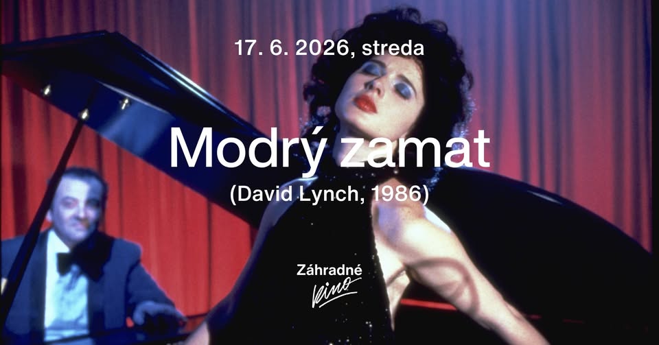 Otvorenie sezóny v Záhradnom kine: MODRÝ ZAMAT